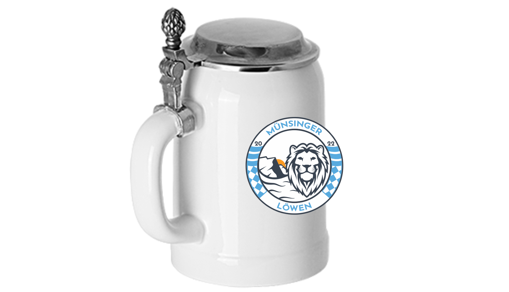 Münsinger Löwen Bierkrug