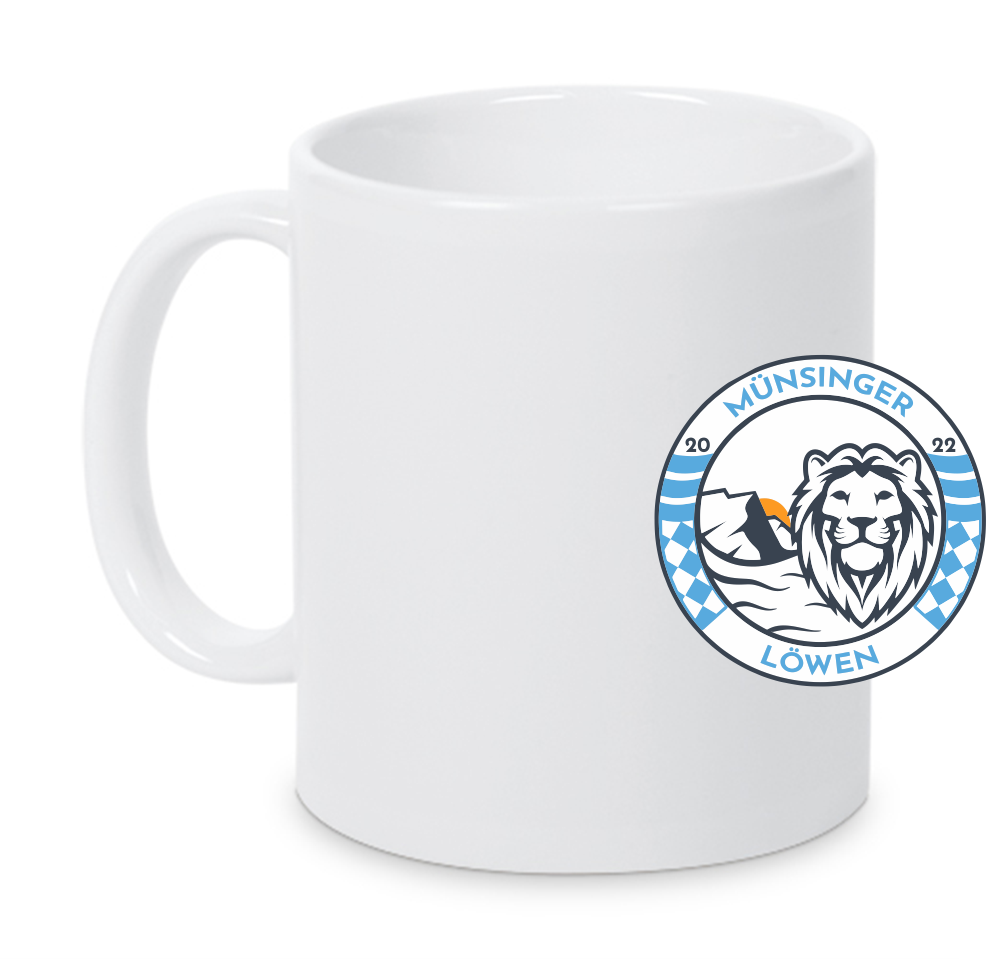 Münsinger Löwen Keramiktasse