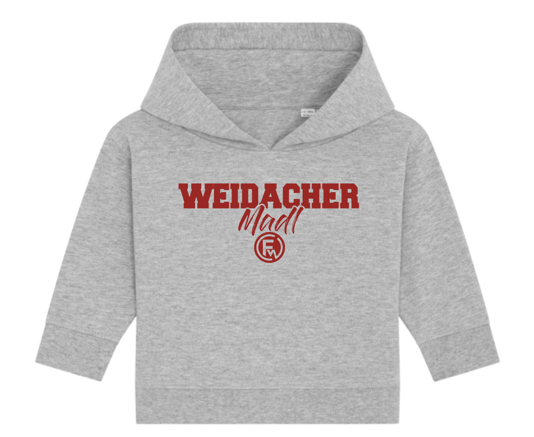 FC Weidach Baby Kaputzensweater "Madl"