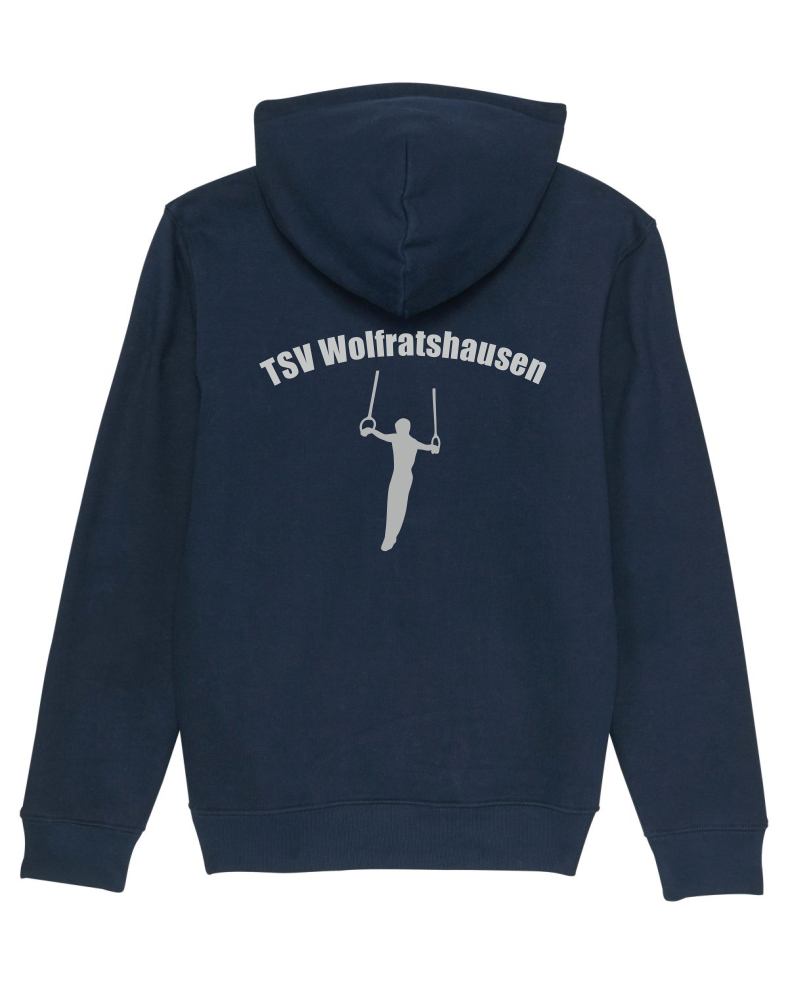 TSV Wolfratshausen Turnen Hoody Jacke   Motiv: Turner  