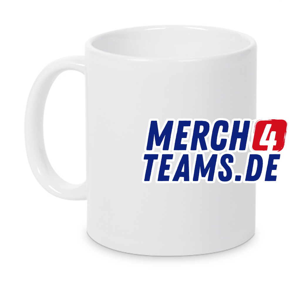 Die Merch4teams Keramiktasse