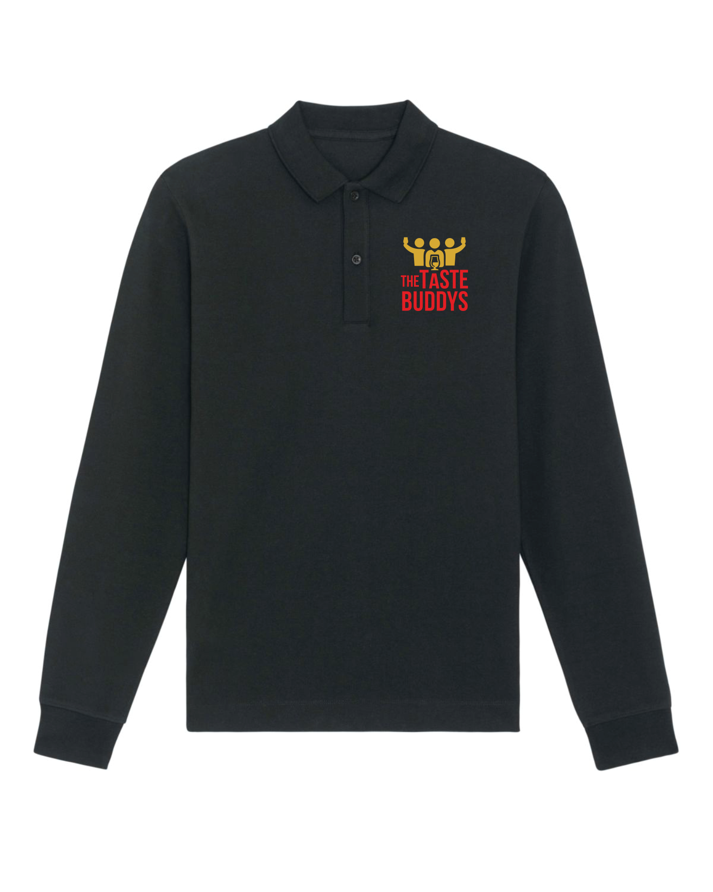 The Taste Buddys Polo mit langen Ärmeln 