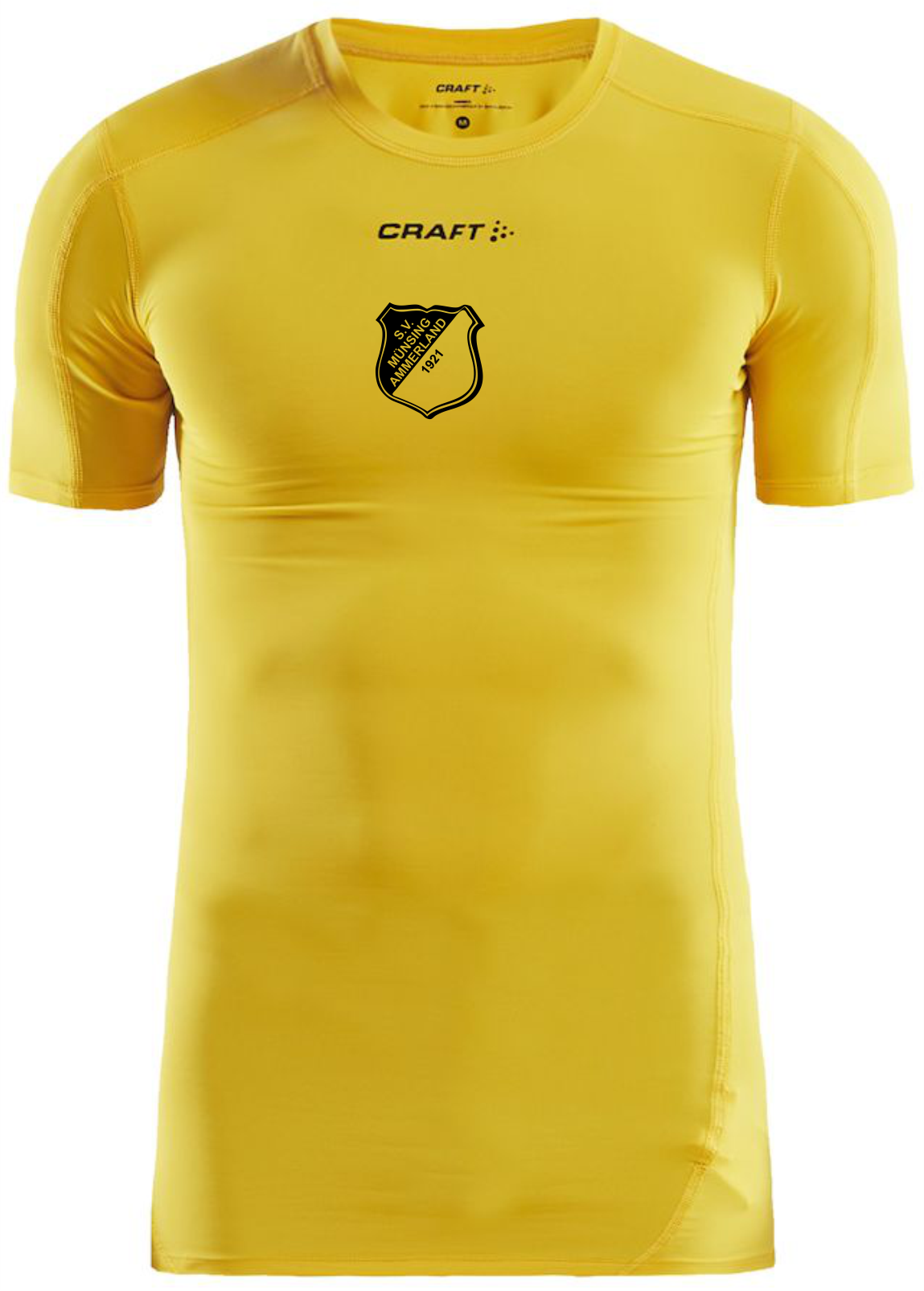 SVM_Pro Control Compression Shirt Kids  Sweden Yellow 