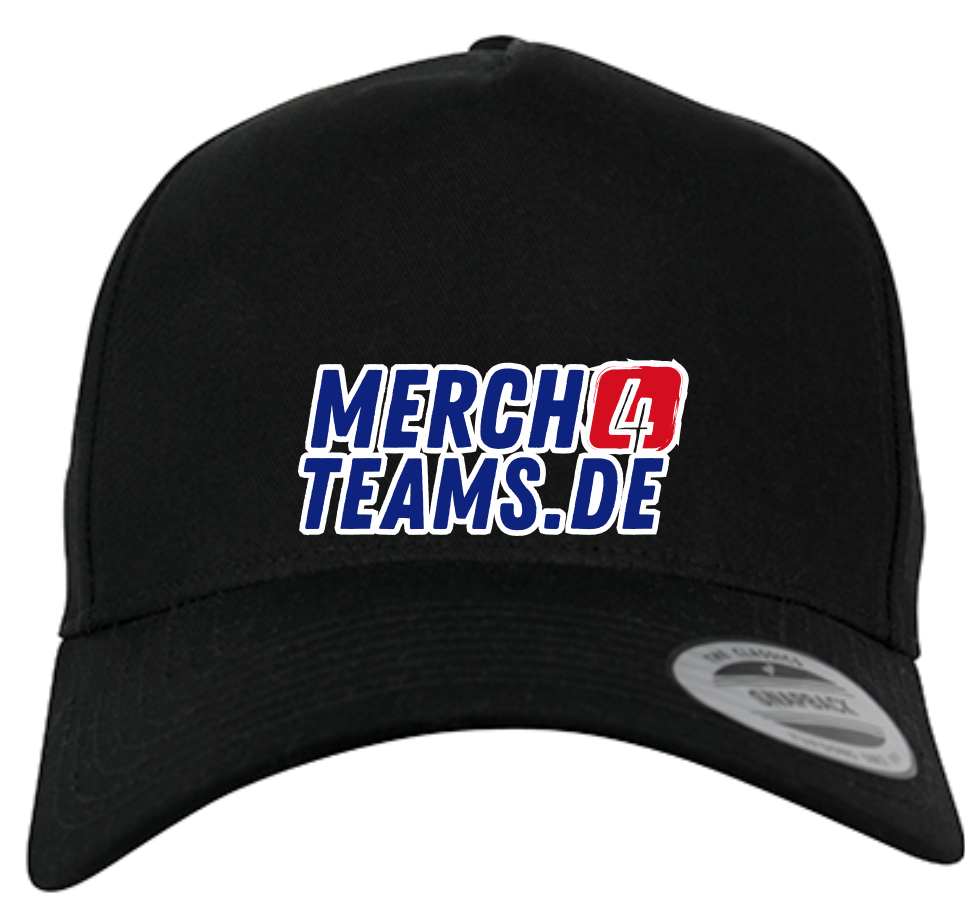 Die Merch4teams Cap Gebogener Schirm  
