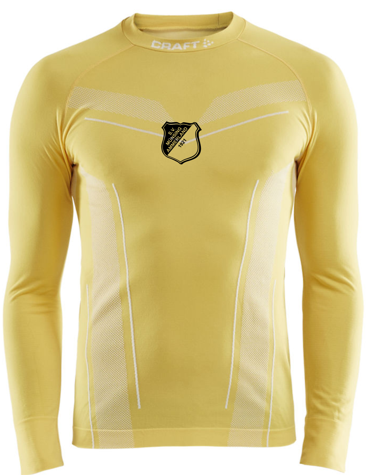 SVM_Pro Control Seamless Jersey Kids Sweden Yellow 
