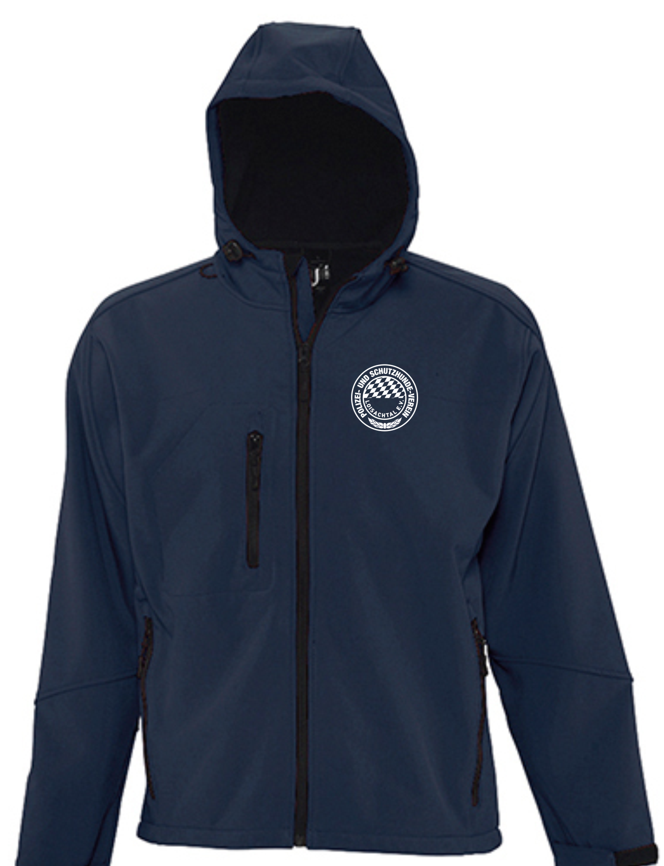 PSV_Softshell Jacke Herren navy